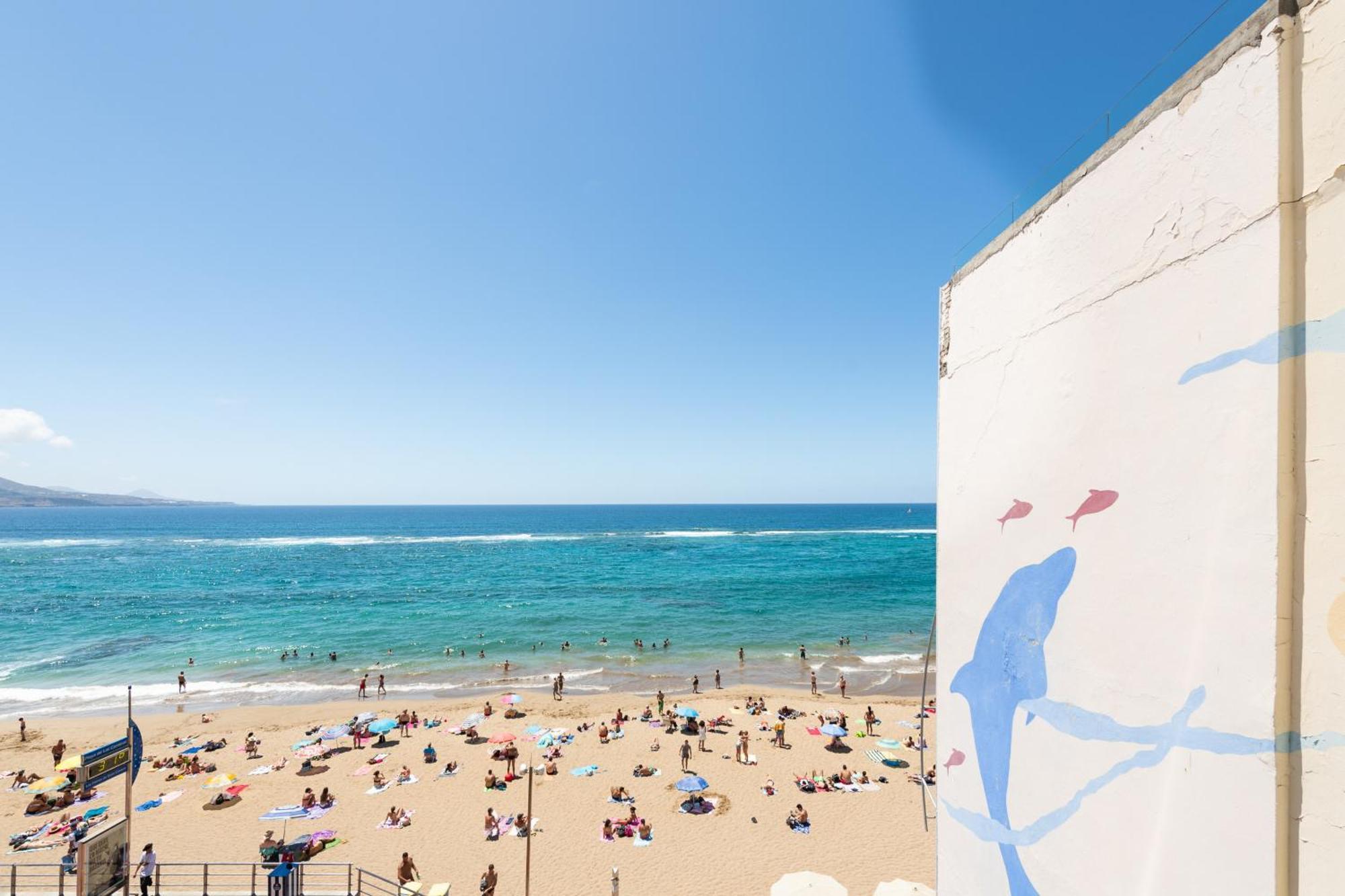 Front Line With Nice Terrace By Canariasgetaway Las Palmas / Gran Canaria Exterior foto