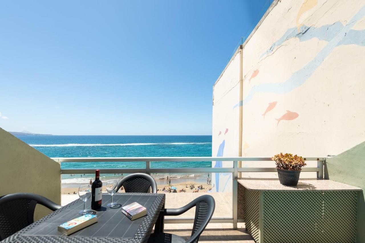Front Line With Nice Terrace By Canariasgetaway Las Palmas / Gran Canaria Exterior foto